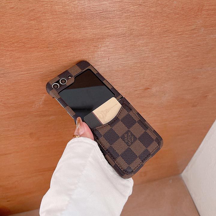 ギャラクシー ZFold4  スマホケースルイヴィトン風