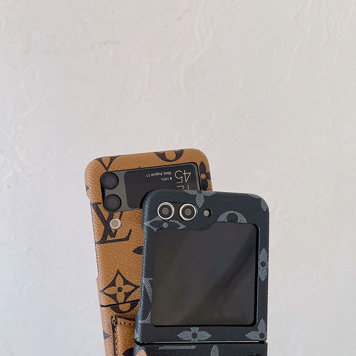 galaxy ZFlip4 カバー 男性愛用 vuitton