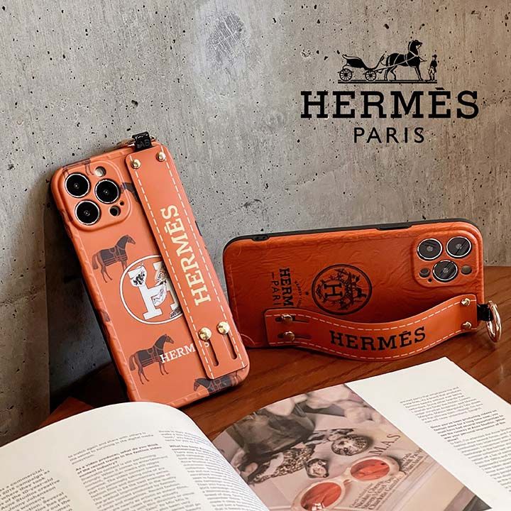 hermes風 ブランドロゴ アイフォーン 14 プロ