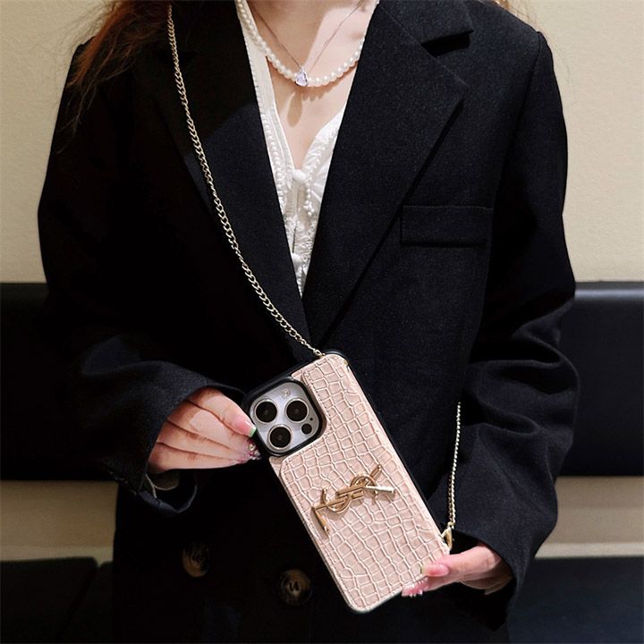 斜めがけ アイフォン 13 プロ スマホケース ysl イヴサンローラン