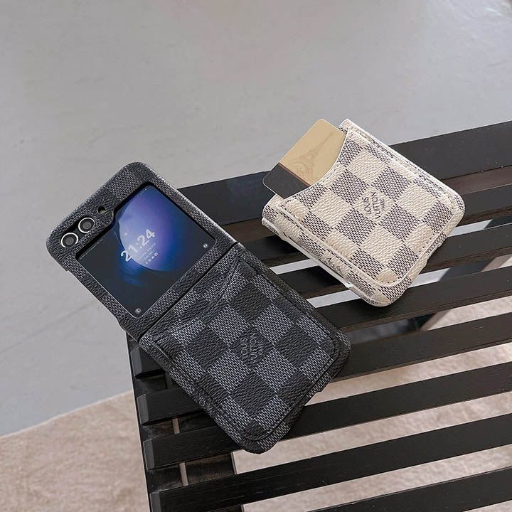 メンズ vuitton風 ギャラクシー ZFlip4 カバー