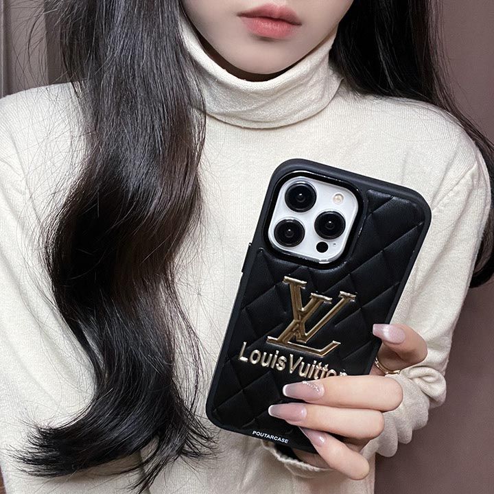 iphone 14 プロ 携帯ケース 3D立体パターン vuitton