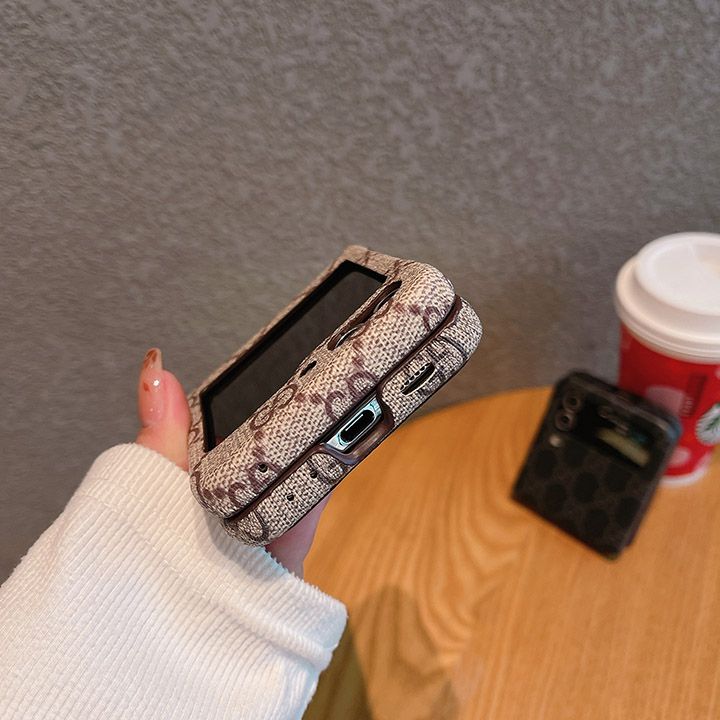 galaxy ZFlip4 カバー ブランド柄 gucci グッチ