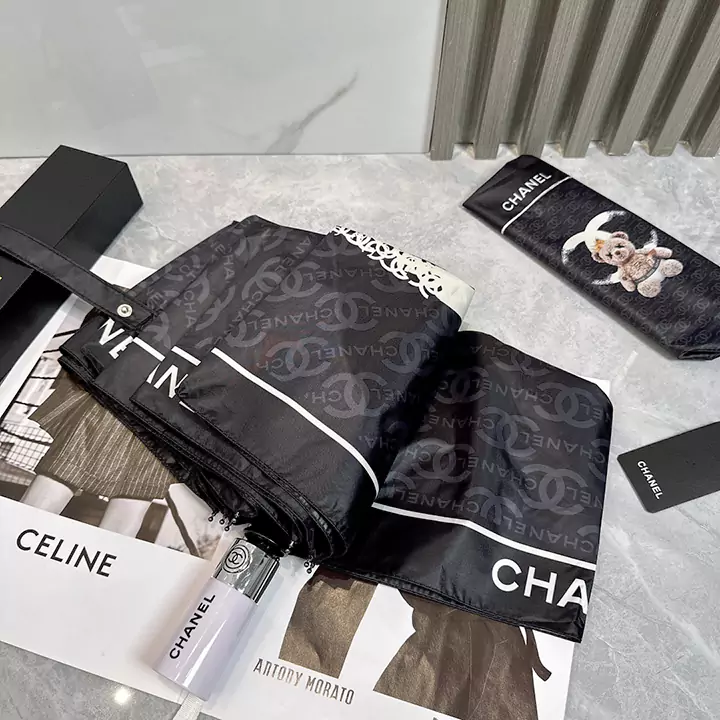 chanel 折りたたみ傘 晴雨兼用