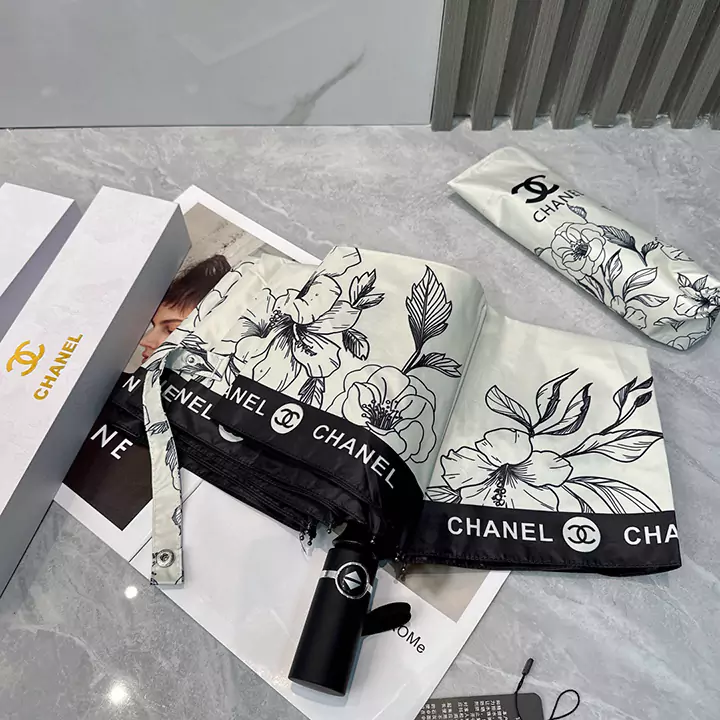 CHANEL 傘 黒