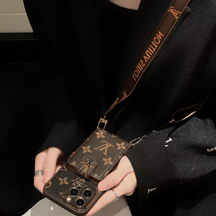 斜めがけ アイフォーン 16 plus 携帯ケースvuitton風