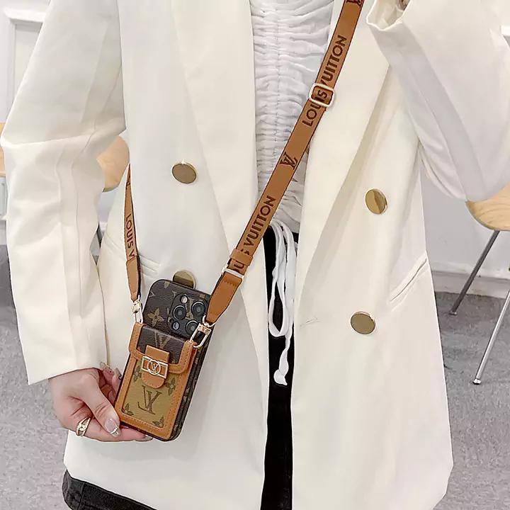 スマホショルダー ルイヴィトン iphone15promaxケース