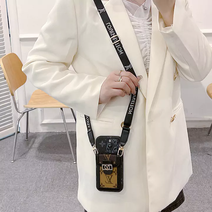 ハイ ブランド スマホ ショルダー ケースlv
