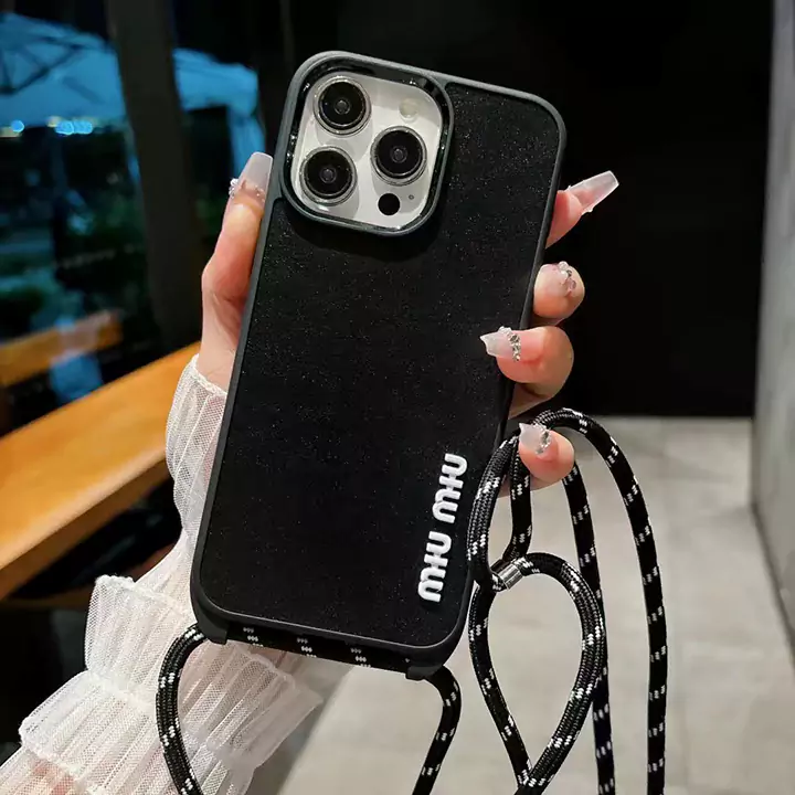 iphone 13pro ケース 斜めがけ miumiu