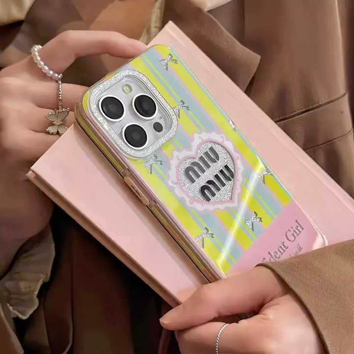 miumiu キラキラ スマホケース 可愛い