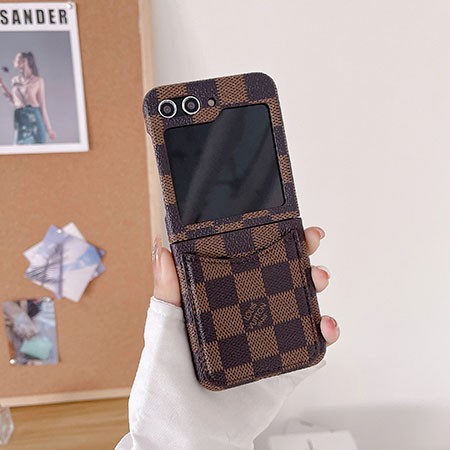 galaxy ZFlip3 スマホケースルイヴィトン