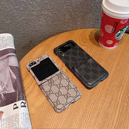 ハイブランド galaxy ZFlip1/2 携帯ケース