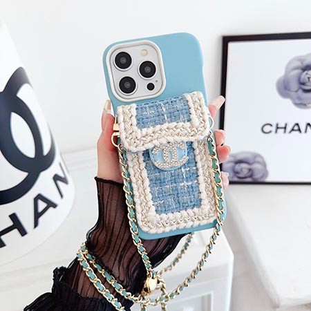 カード収納 chanel iphone 15 スマホケース