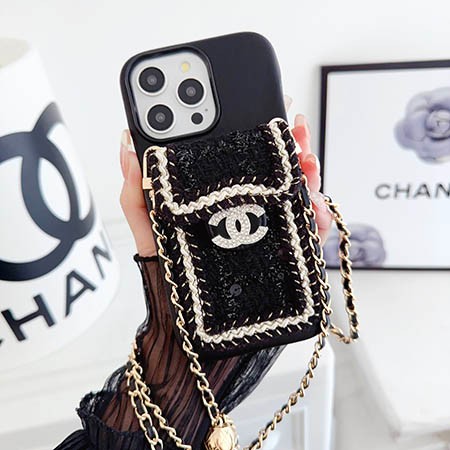 カード収納 chanel iphone 15 スマホケース