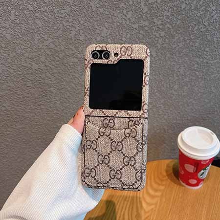 ハイブランド galaxy ZFlip1/2 携帯ケース