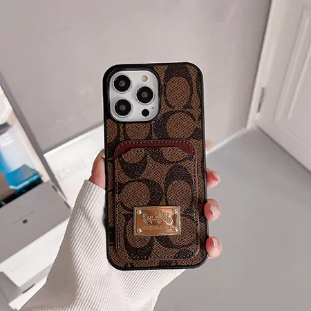 アイフォン 16 coach コーチ 携帯 ケース カード収納